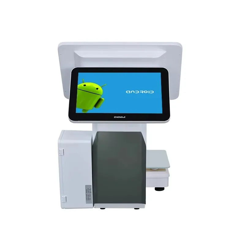 Фото Умная POS-система ALS9 с 15,6-дюймовым Android-дисплеем, весами и программным обеспечением, поддержка нескольких устройств №3