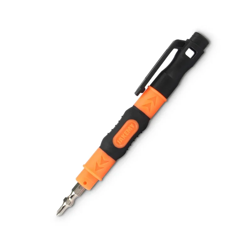 Магнитная отвертка JAKEMY шлицевые крестообразные биты прецизионная с двойной