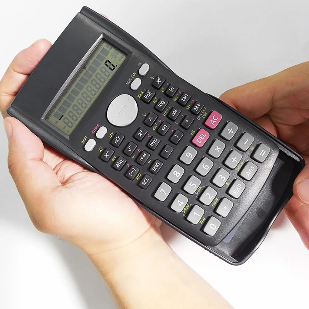 Научный калькулятор 10 + 2 цифры ЖК-дисплей Студенческий математический