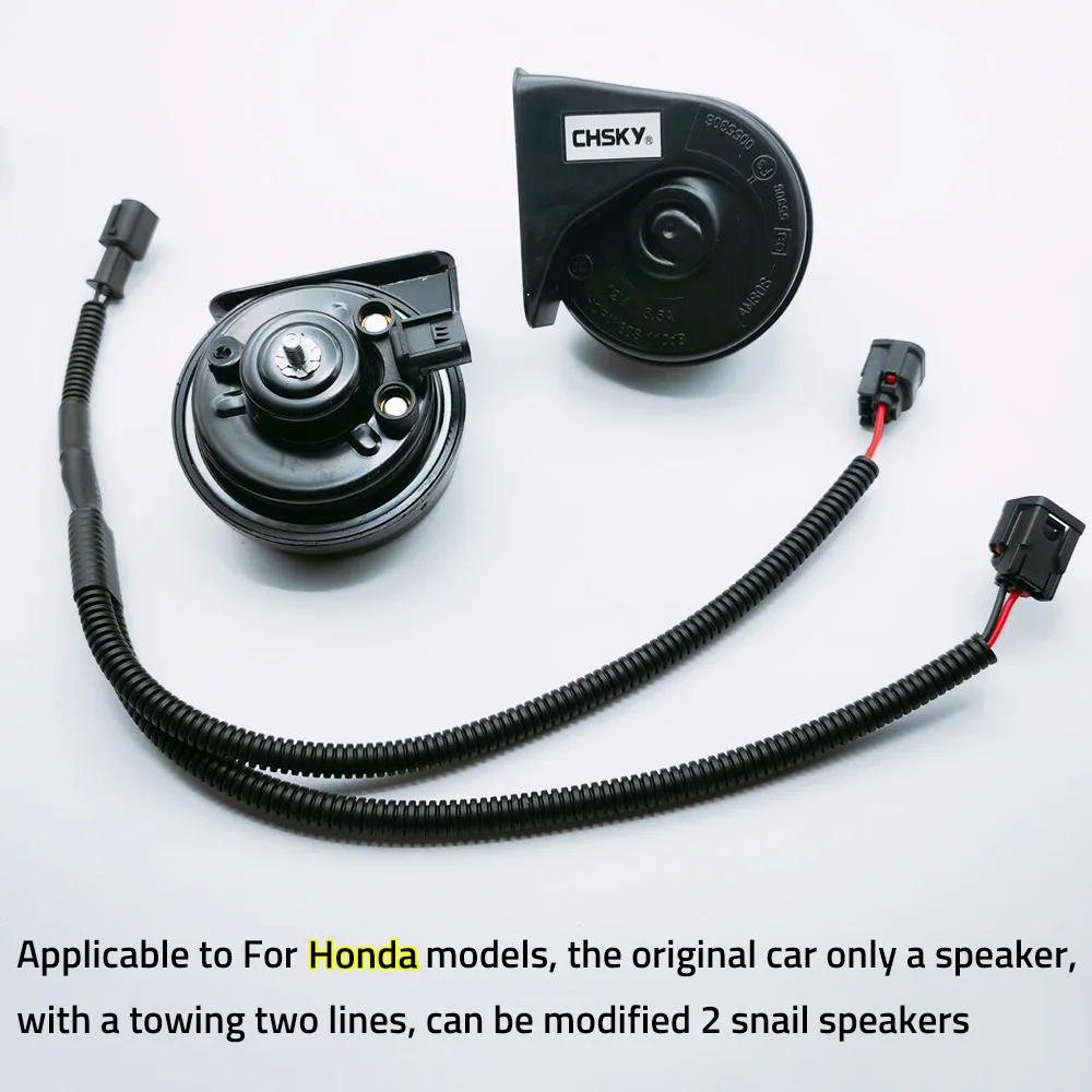 

Автомобильный звуковой сигнал типа улитки, аксессуары, модифицированный твитер, стиль с высокими басами для Honda CIVIC 11TH 2022 2023 2024