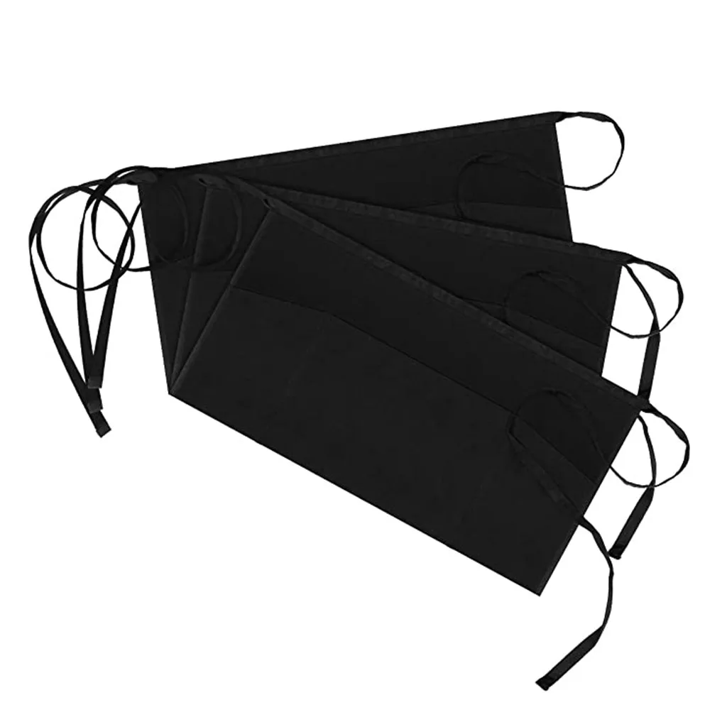 

Waist Apron Waterproof Apron 3 Waitress Pockets Resistant Adult Chef Kitchen，Dining & Bar
