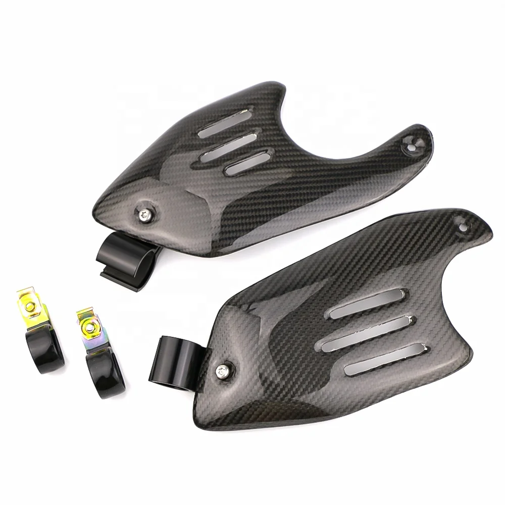 

For RNINE T Motorcycle Fairing Spoiler cover real Carbon Fiber Side Panel Cowlings Engine Fairings Protector Heat Insulation