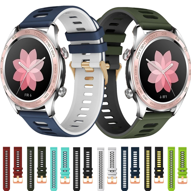 

Ремешок спортивный QuickFit для наручных часов, браслет для Honor Watch Dream Magic 1 2 GS Pro GS 3 Honor ES Huawei watch 3 GT, 20 22 мм, оригинал