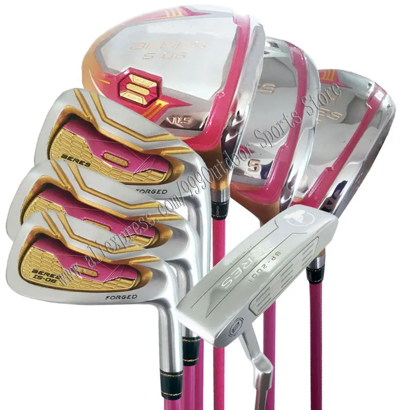 

New Women Golf Clubs 4 Star HMA S-06 Clubs Full Set Golf Driver Wood Golf Irons Putter 12 Loft L Flex Graphite Shaft No Bag