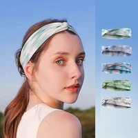 headband women workout fitness exercise yoga summer breathable running sports accessory