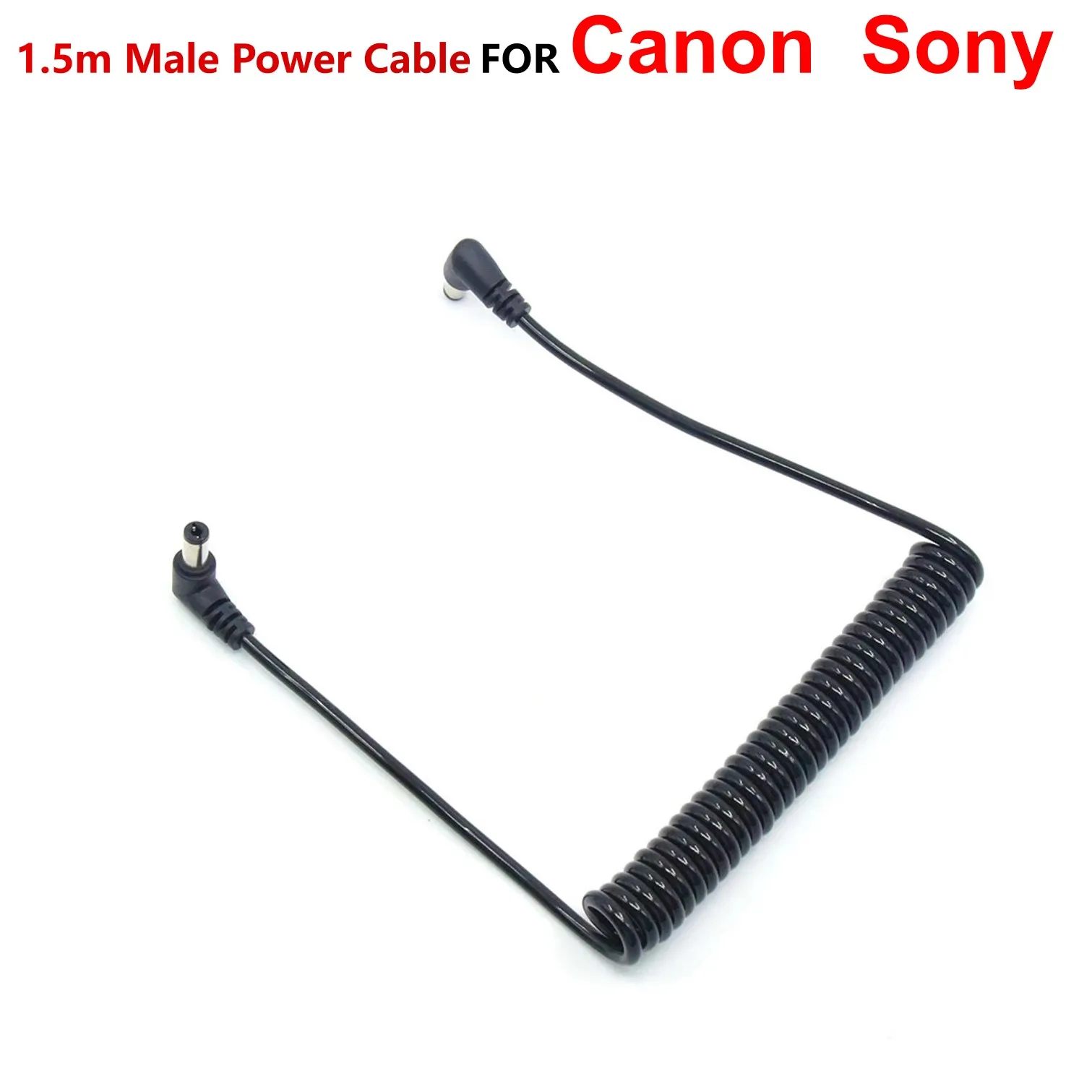 Кабель питания постоянного тока с разъемом 1 5 м 5*2 мм до для NP-FW50 DR-E18 NP-FZ100 LP-E6 DR-400