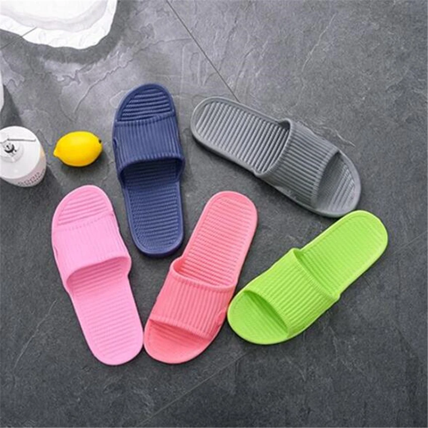 

2023 Summer Non-slip Comfortable Flip Flops Bathroom Home Slippers Men Women Slipper EVA Indoor Slides Woman Sandals