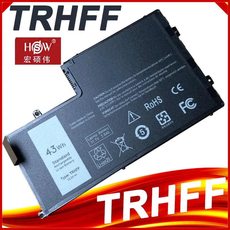 Оригинальный аккумулятор TRHFF 1V2F 6 для Dell Inspiron 14 15-5547 5447 5445 5448 5548 15 &quotLatitude 3450 3550 |