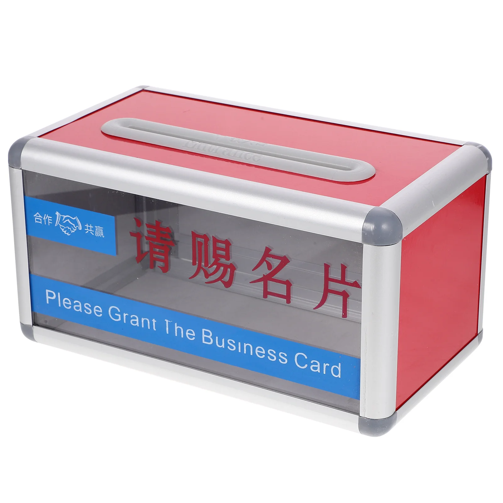 

Удобный держатель для визитных карточек, Женская Коллекционная коробка для хранения, Женский Органайзер из алюминиевого сплава для офиса