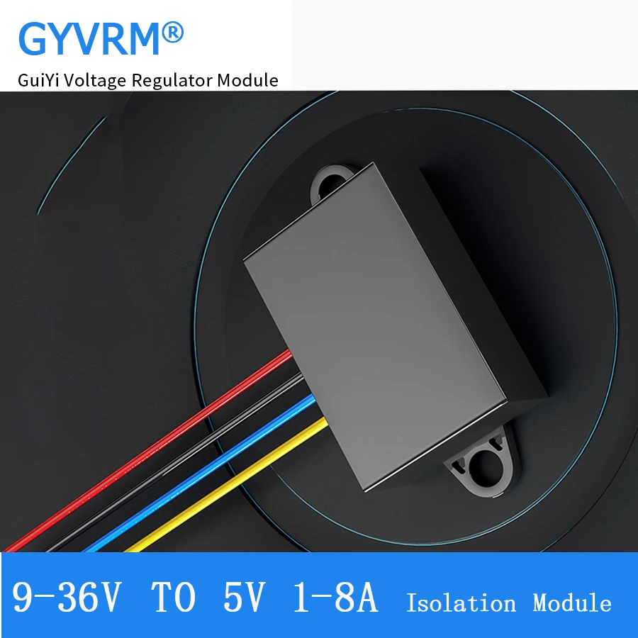 

DC-DC Step Down Voltage Regulator 12V 24V to 5V Isolated Power Converter 9-36V to 5V 1A 2A 3A 4A 5A 6A 8A DC-DC Isolated Model