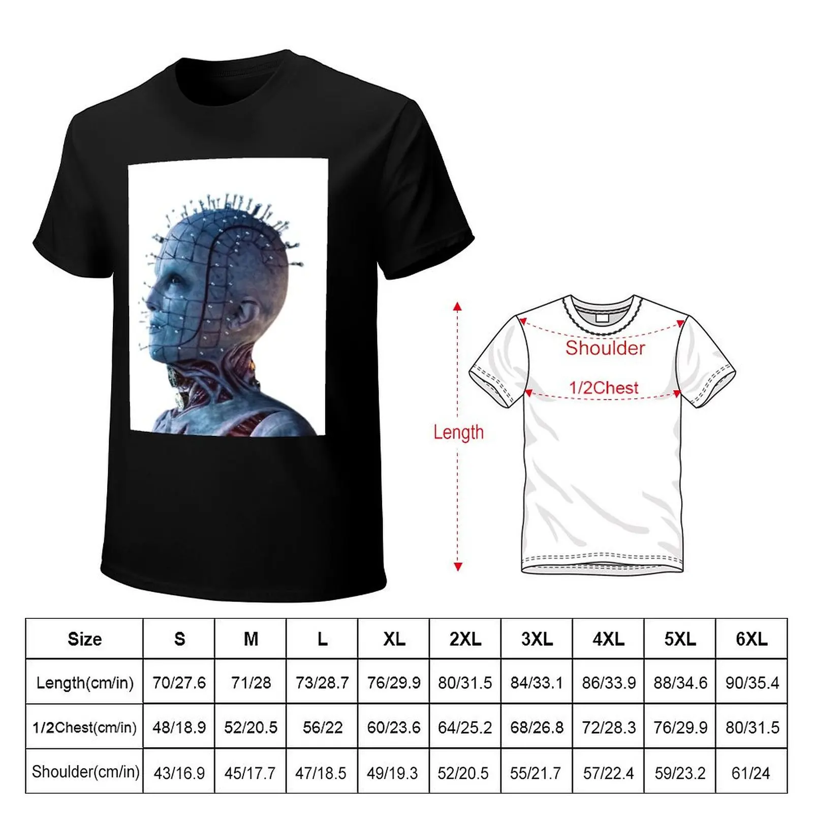 hellraiser ТВ-шоу Футболка с рисунком толстовка футболка короткими рукавами мужская