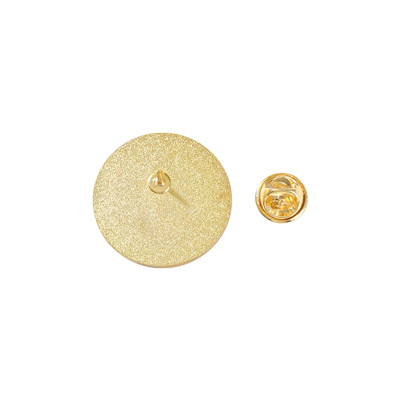 Прямая поставка белые эмалевые булавки для медалей зеленые броши в виде листьев