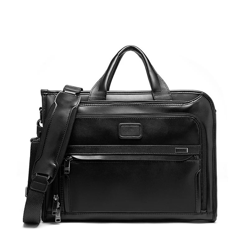 9603110D3 new super fiber material men's briefcase business computer bag fashion one shoulder handbag