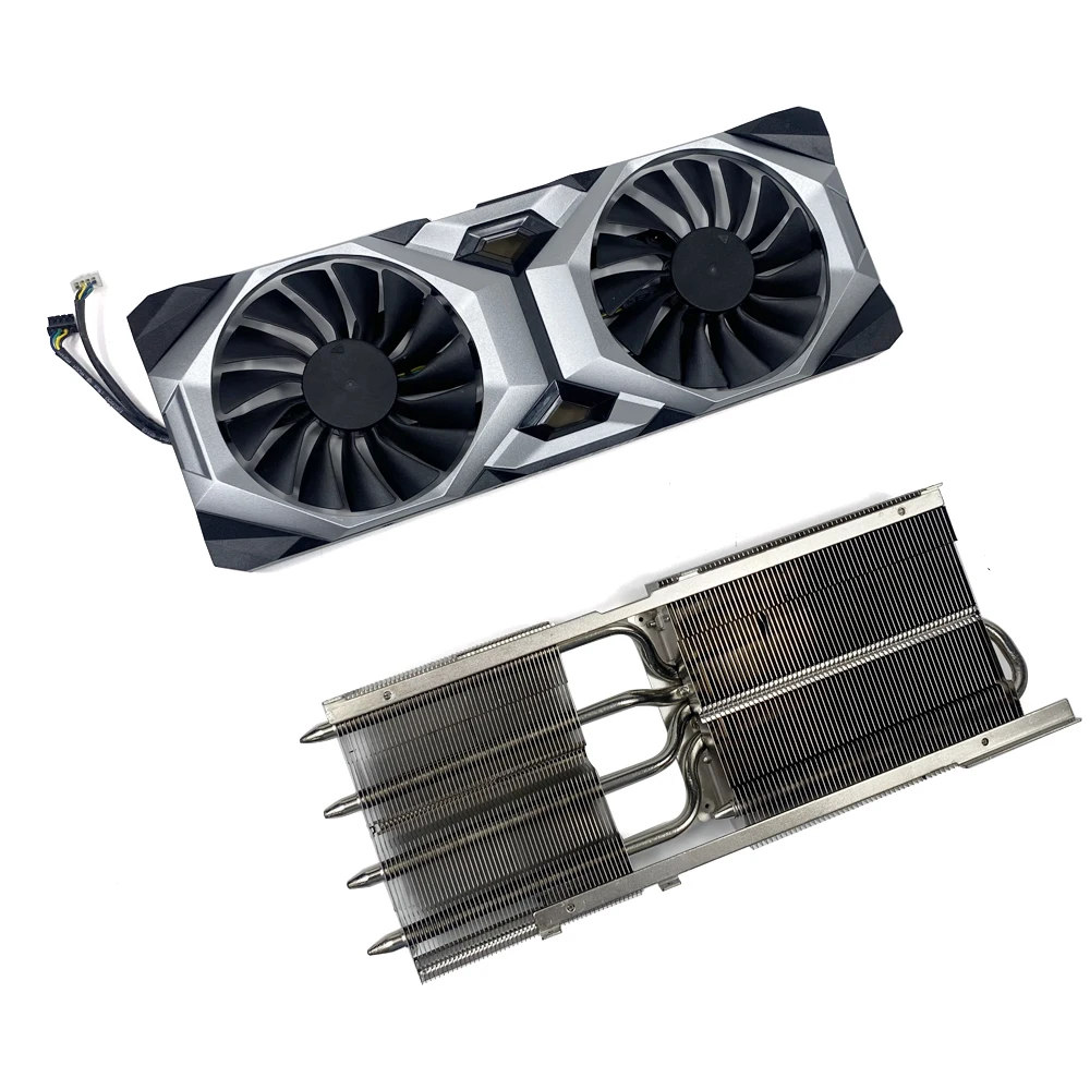 Antigo Refrigerador de Placa Gráfica Geforce Rtx 2080ti Ventus Dissipador Calor para Msi Rtx 2080ti 2080 Super Tubo de Cobre Super Resfriamento