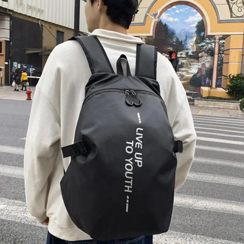 

Large Capacity Backpack for Motorcycle Riding Cycling and Casual Use Functional Style Motorcycle Riding Helmet Storage Bag