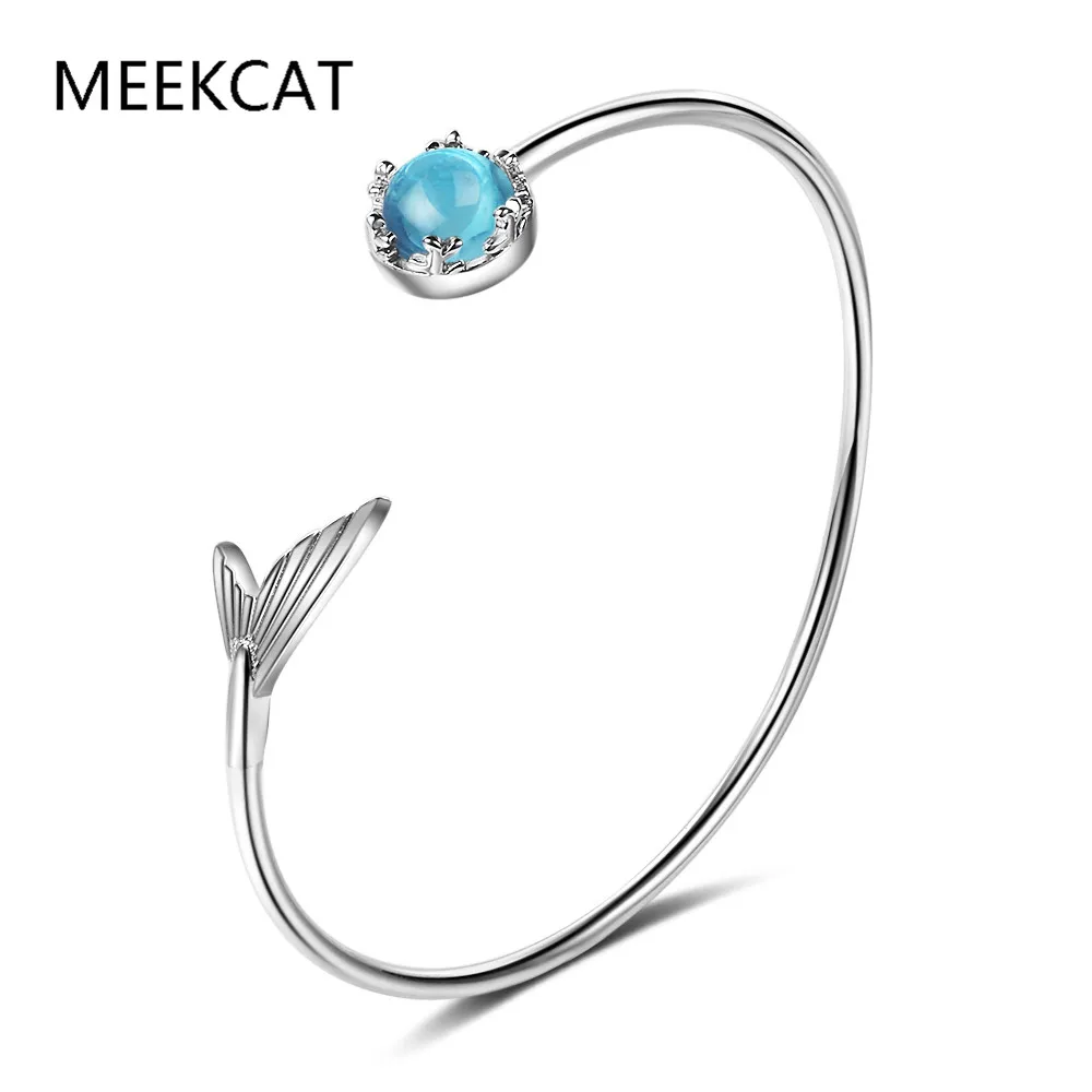 Женский браслет из серебра 925 пробы с регулируемыми стразами