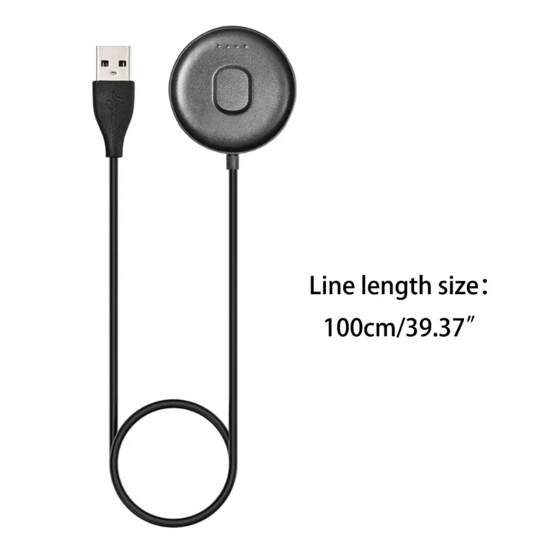 Портативный USB-кабель для быстрой зарядки и передачи данных 100 см для Ticwatch C2 S2 E2, сменный зарядный кабель-браслет для часов (art.: 3920dc49c997b) - 3920dc49c997b