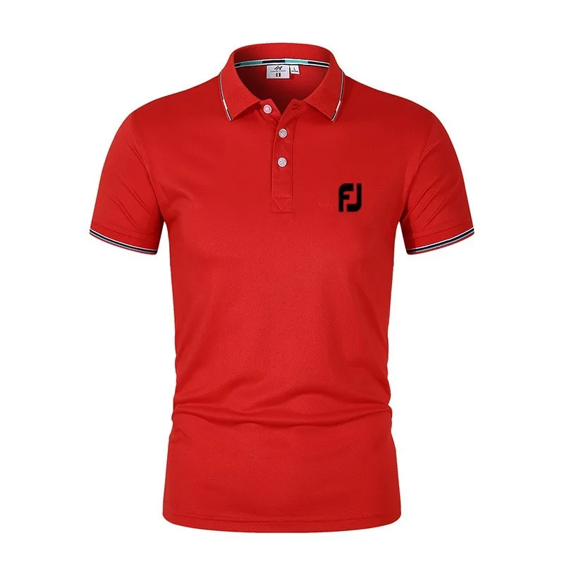 Men's short sleeved polo, golf clothing, outdoor sports casual T-shirt, summer fashion, 2022