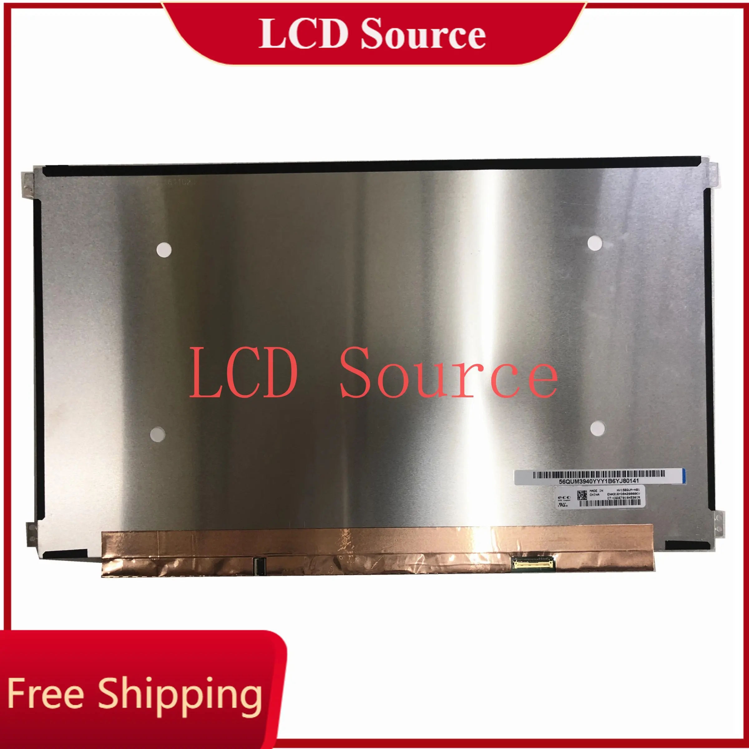 NV156QUM-N81 UHD, 40-контактная панель дисплея IPS 15,6 дюйма, ЖК-экран для ноутбука 3840X2160