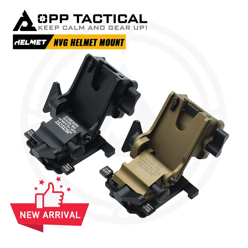 

Aluminum Alloy Night Vision Goggles Mount NVG Arms Mount for PVS-7 PVS-14 PVS-15 PVS-18 Helmet Mount with Full Markings