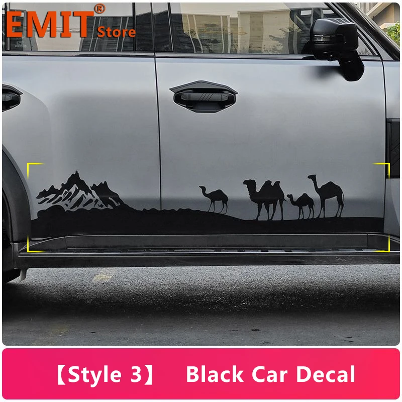 

Автомобильная наклейка подходит для Jetour Traveler T2, виниловая пленка на корпус двери путешественника, наклейка-полоска, декоративные аксессуары для создания приключений