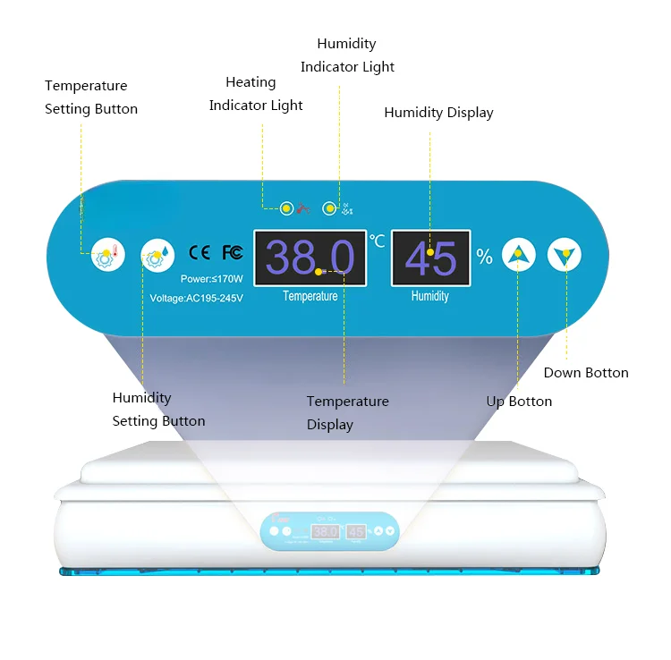 Прямая продажа с завода HHD инкубатор для яиц высокой степенью инкубации на