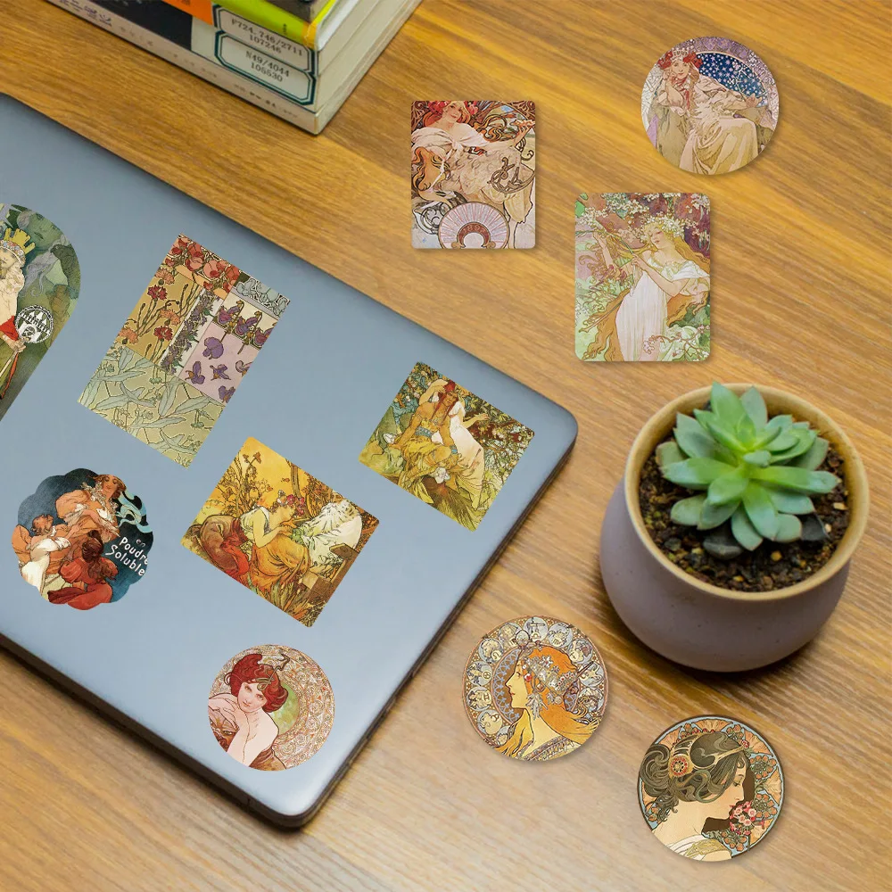 Рисунок 6 - наклейки в стиле ретро