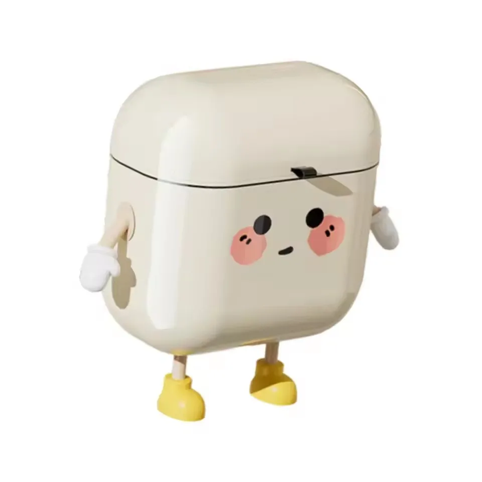 

Кремовое настенное мусорное ведро 9/12 л