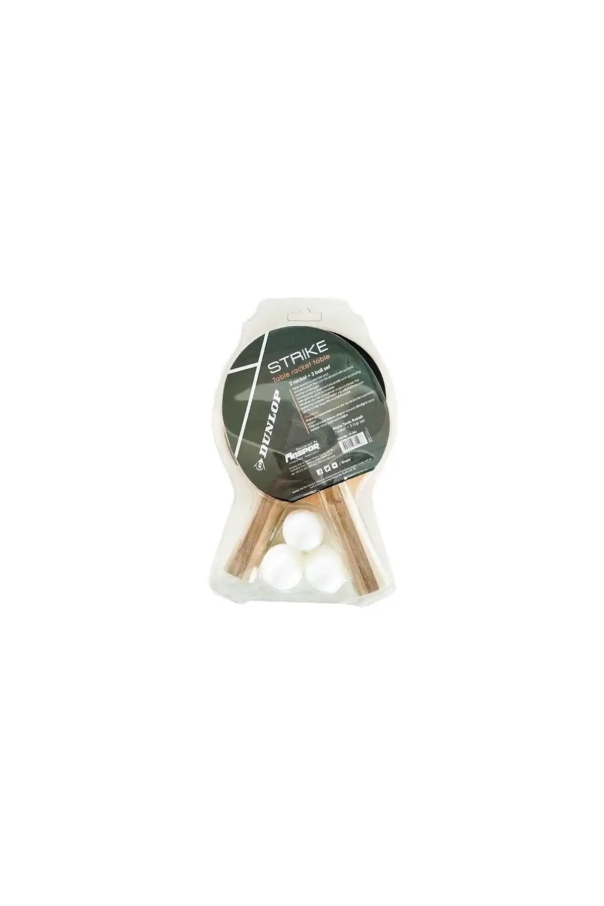 

Table Tennis Racket Set 2 Racket And 3 Ball