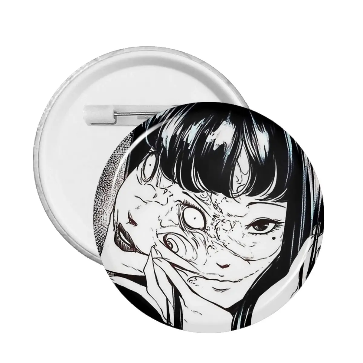 

Junji Ito Tomie Kawakami Beauty Pin Badge Decoration Pins For Lovers Badges Brooches For Backpack