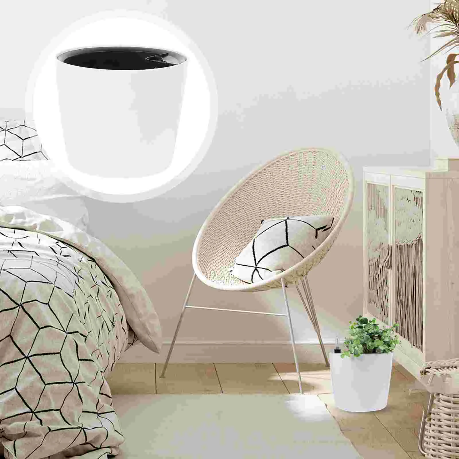 

Self Watering Planter Box Garden Self Watering Planter With Water Level Window Gardening Box Self Draining Pots For Plants