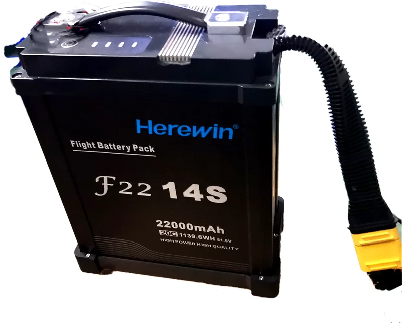 

HEREWIN 7.4v 11.1v 14.8v 22.2v 44.4v 51.8V 16000mah 22000mAh 20C High Rate batterie de drone battery agriculture sprayer