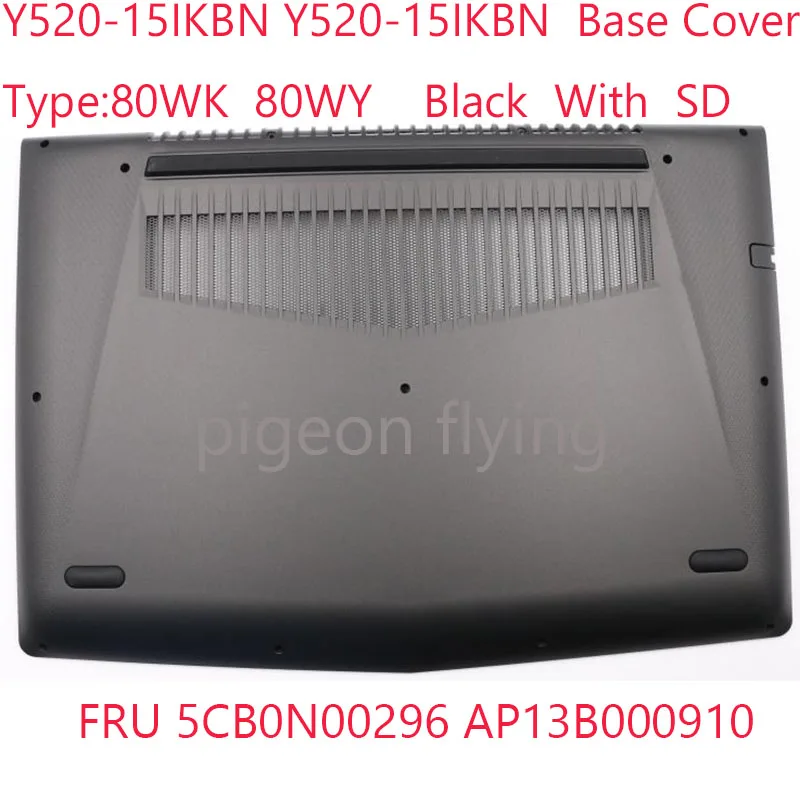 

Женская Базовая крышка 5CB0N00296 для Lenovo металлический ноутбук 80WK Φ ноутбук 80WY черный с SD Новинка