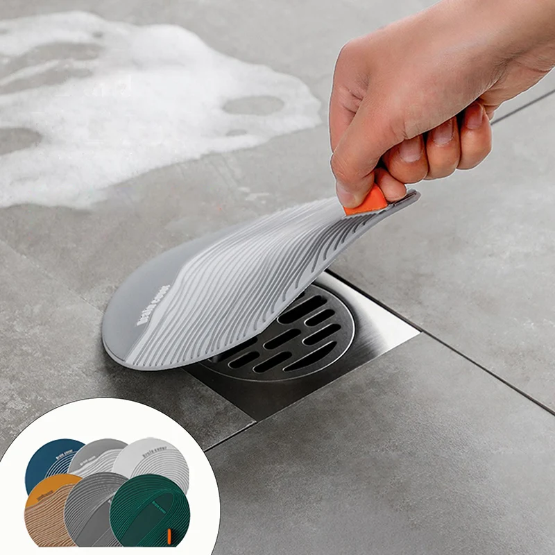 

Shower Drain Covers PVC Floor Drain Shower Hair Catcher Bathroom Kitchen Sink Filter Home Deodorant Insect-proof Floor Cover