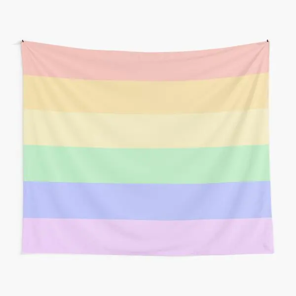 

Pastel Pride Flag Tapestry Decoration Bedspread Printed Towel Bedroom Colored Decor Home Blanket Art Room Living Mat Travel