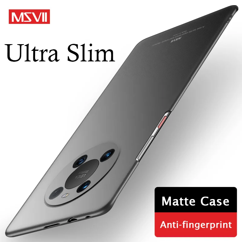 Чехол для Huawei Mate 40 тонкий матовый чехол MSVII Pro Plus Mate40 40E RS жесткий |