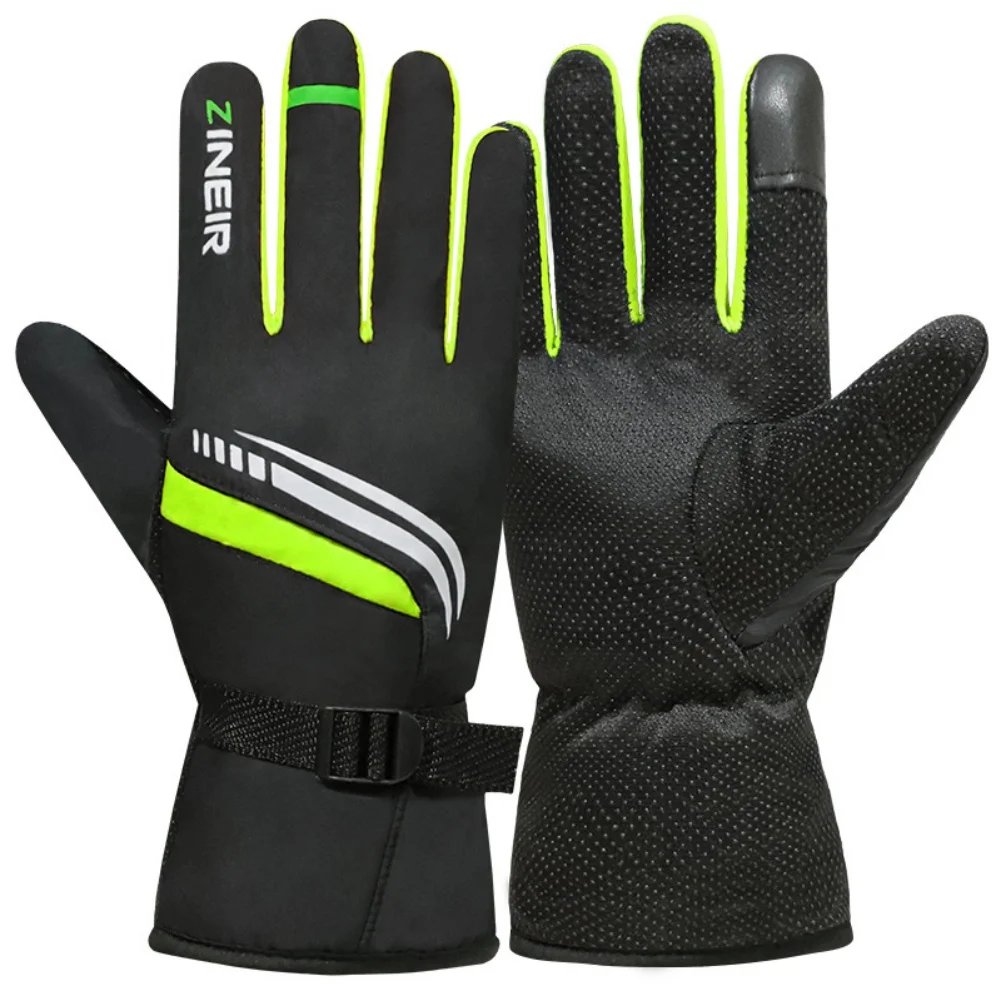 

Зимние перчатки, водонепроницаемые термозащитные ветрозащитные теплые перчатки для сенсорных экранов, спортивные перчатки для холодной п...