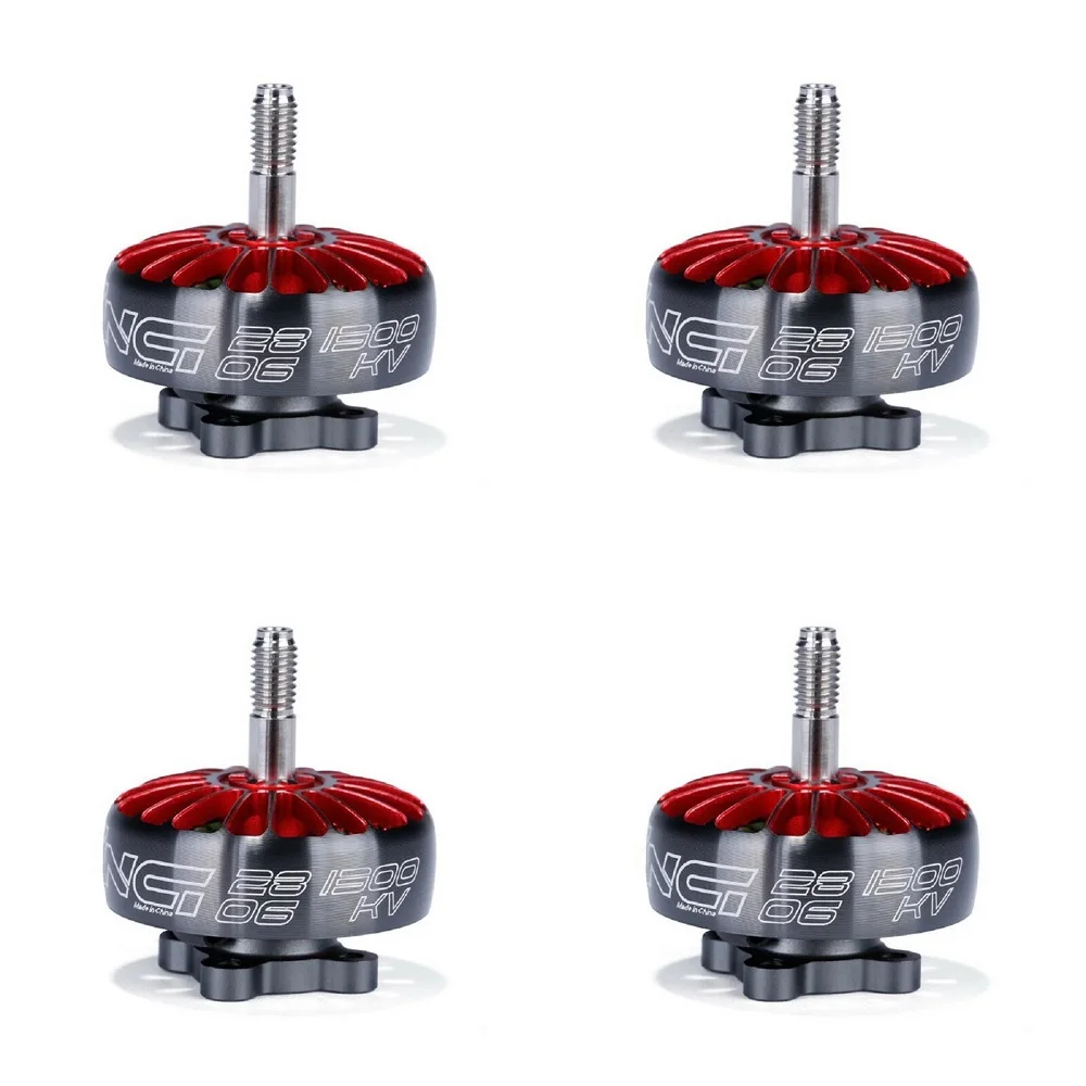 

4 шт. iFlight XING 2806,5 1300KV1800KV бесщеточный двигатель для FPV гоночного радиоуправляемого дрона