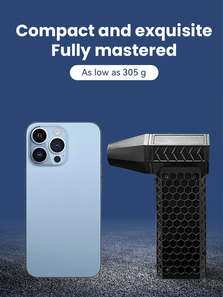 Мини Турбовентилятор 130000 об/мин скорость ветра бесщеточный двигатель ручной