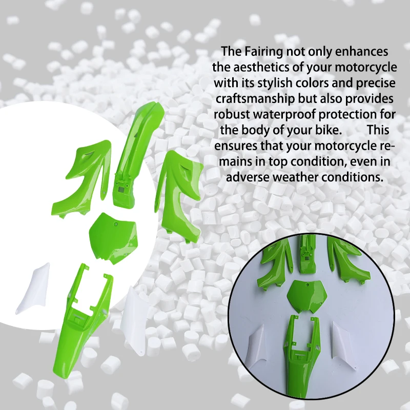LINGQI RACING мотоциклетный пластиковый чехол комплекты обтекателей брызговики