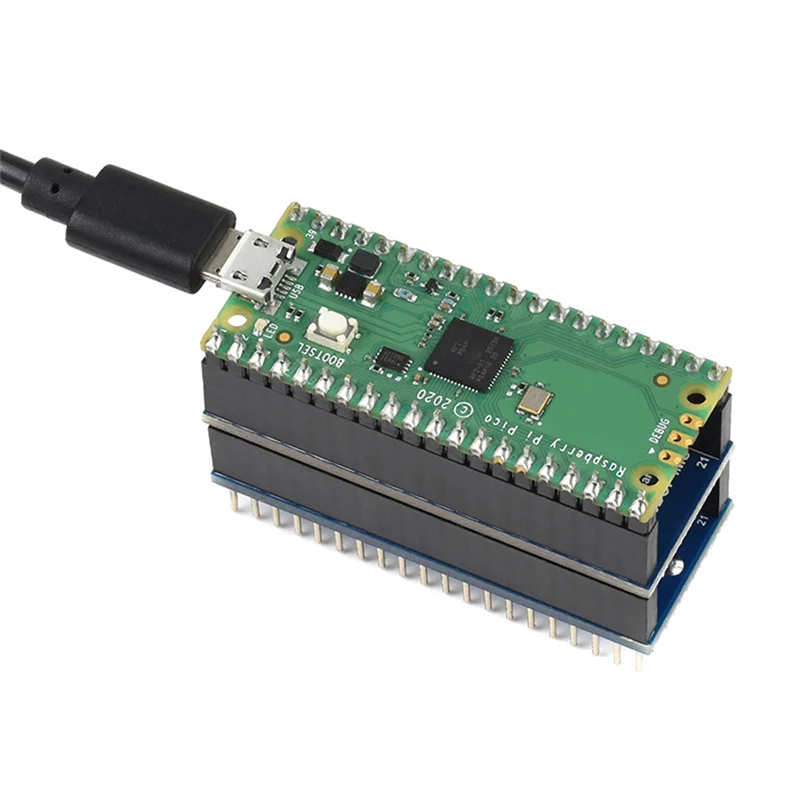 

Плата разработки Waveshare Pico 10DOF ру для Raspberry Pi Pico RP2040, 10-осевая плата расширения датчика MPU9250
