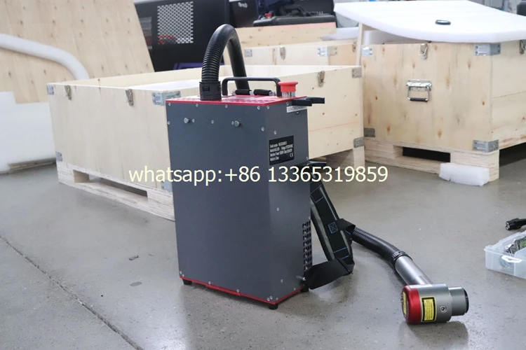 Импульсная лазерная чистящая машина для рюкзака 300 Вт портативный лазерный