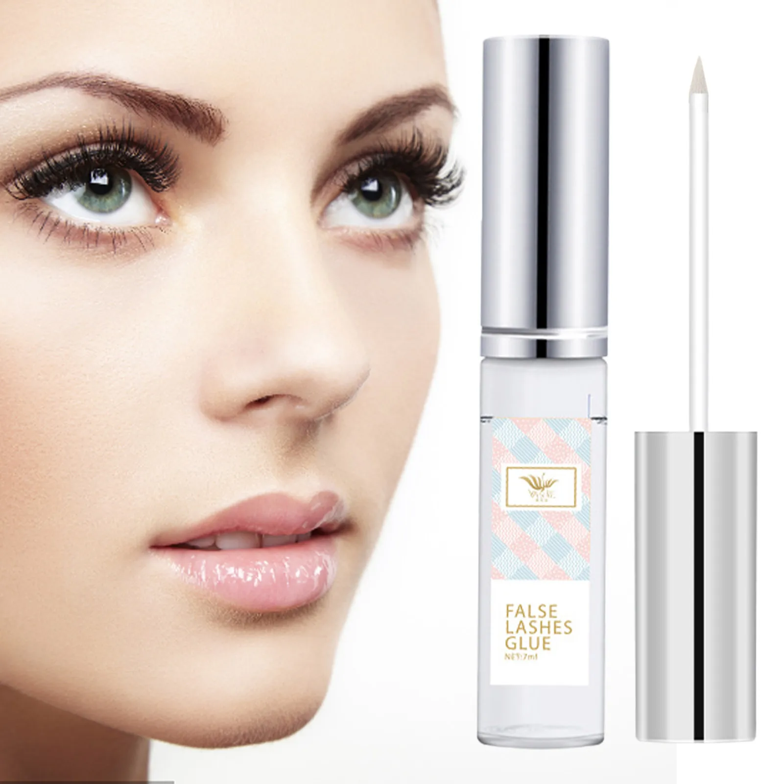 

Клей для ресниц, полуперманентный клей для наращивания, сильная фиксация ресниц, клей для полосок и кластеров, профессиональный уход за рес...