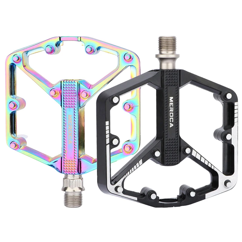 

Bicycle Pedals Sealed DU Bearing Nonslip Pedal Mountain Road Bike Cycling Alloy Platform Mtb Pedal