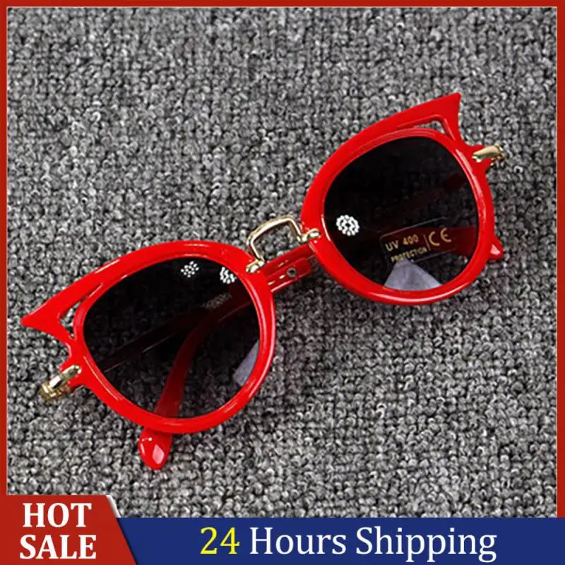 

2023 Модные солнцезащитные очки для девочек и мальчиков кошачий глаз детские очки Брендовые круглые винтажные детские солнцезащитные очки детские зеркальные очки