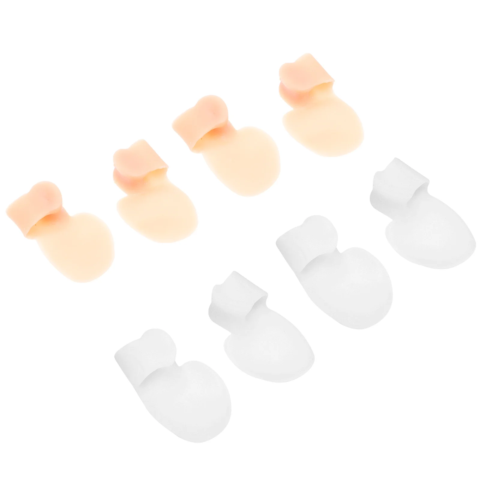 

8Pcs Little Toe Separators Toe Correctors Toe Valgus Correctors for Toe Correcting Foot
