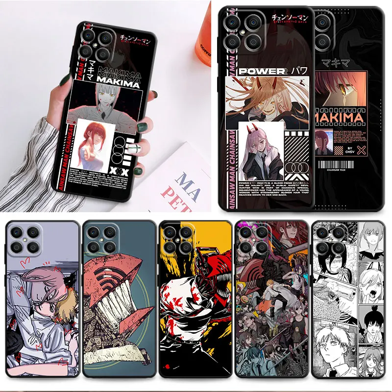 Чехол с бензопилой для Honor 20 Lite X8 Magic4 Pro X7 30i 20i Play 9A 9X Pro 50 Pro 60 8X, матовый Силиконовый чехол