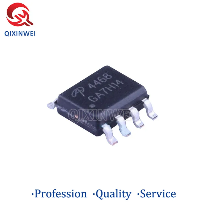 

(10 Pieces) New and Original N Channel MOSFET 30V 10.5A AO4468 SOP-8_150mil