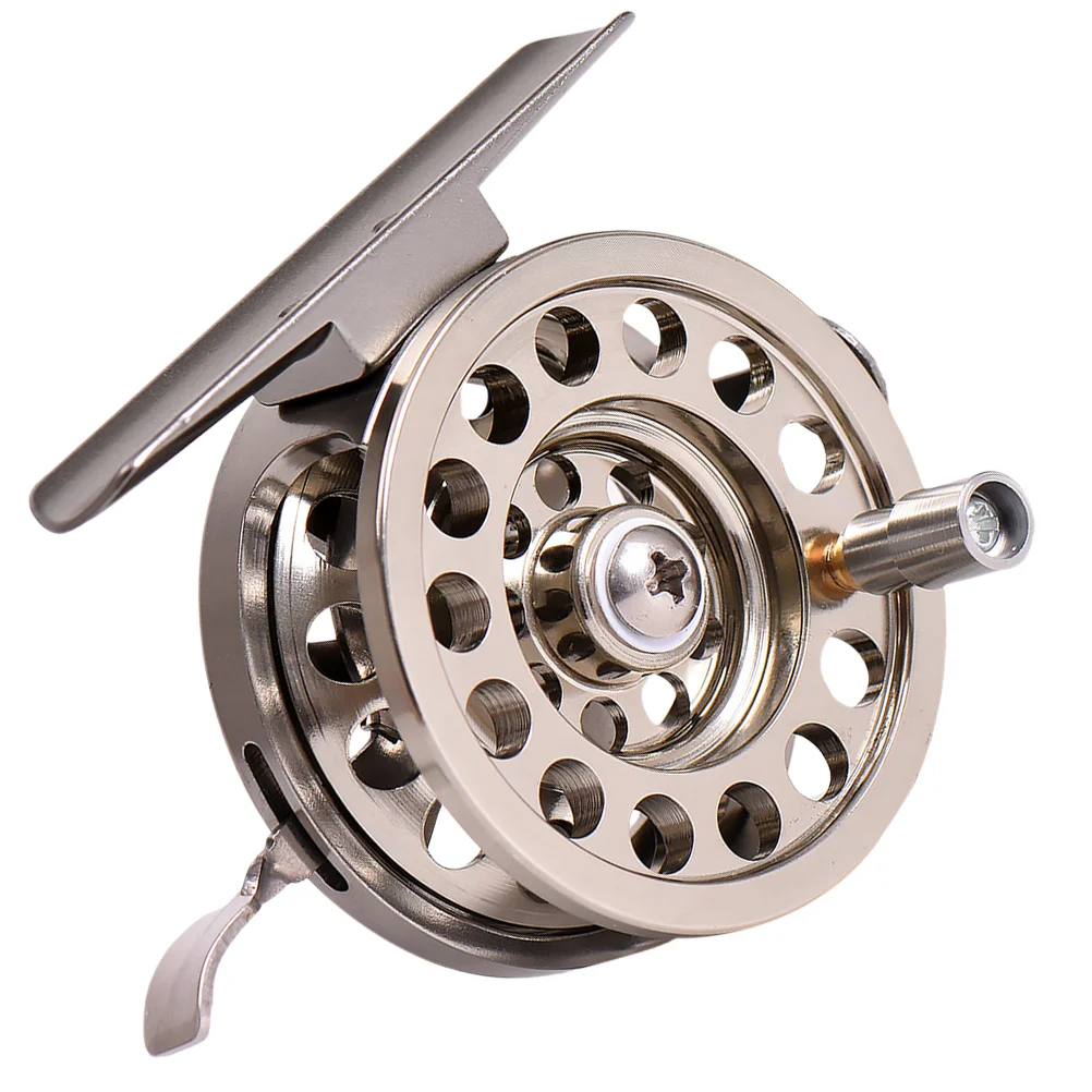 

Outdoor Fishing Reel Metal Fishing Reel Aluminum Alloy Fishing Fly Wheel Fishing Accessory
