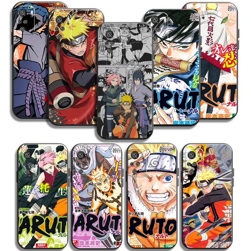 

Naruto Japanese Anime Phone Cases For Xiaomi Redmi POCO X3 GT X3 Pro M3 POCO M3 Pro X3 NFC X3 Mi 11 Mi 11 Lite Soft TPU Coque